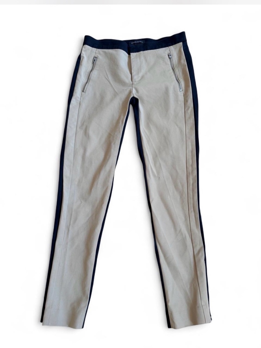 Banana Republic Slim Fit Women’s Pants in Tan & Black